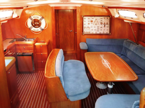 LA NOSTRA BARCA - PLENIS VELIS 1 Bavaria Yachts Grecia Vela interno grande hi