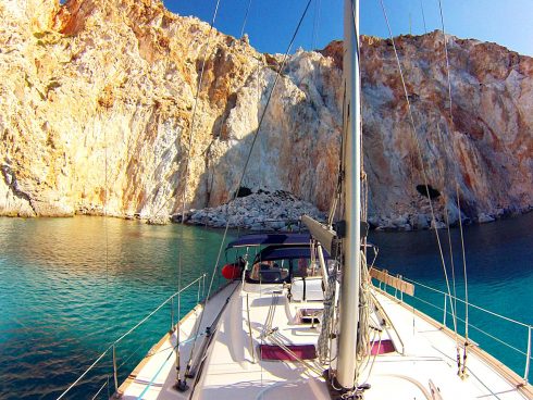 Milos Island grecia in vela
