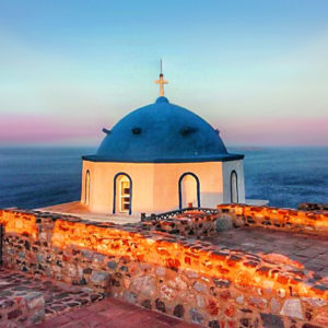 Tramonto Greco sul mare