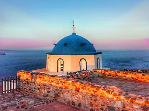 Tramonto Greco sul mare