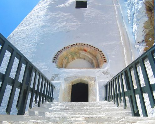 06 Cicladi architettura tempio hiking
