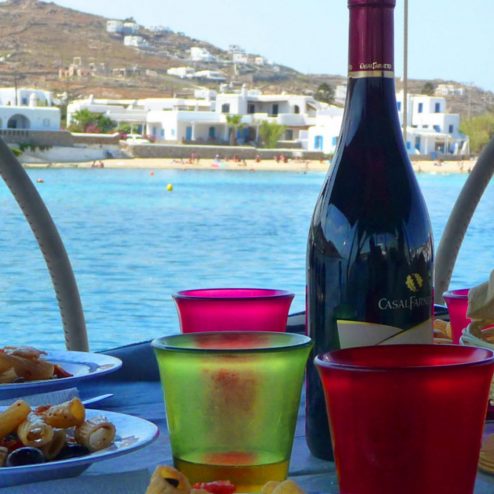 pranzo sul mare grecia scaled